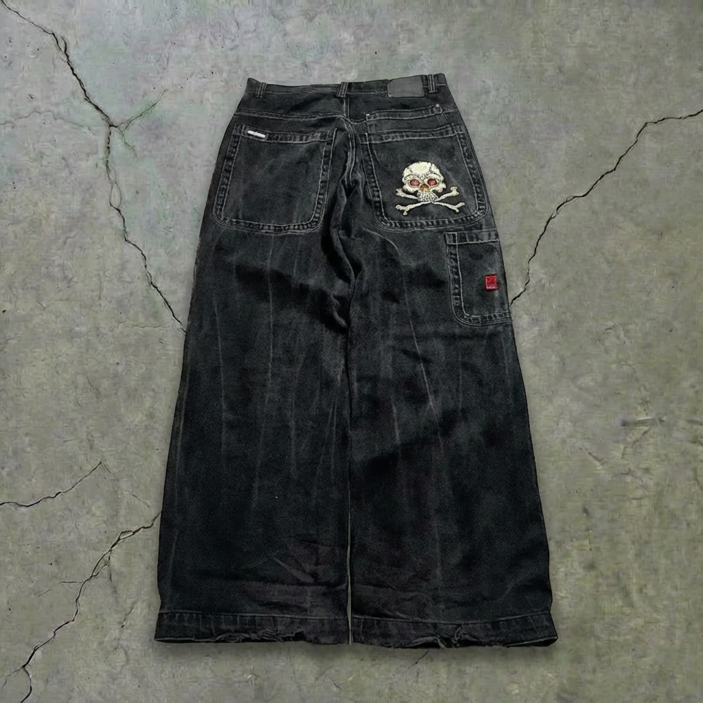 Skull Vinage Jeans
