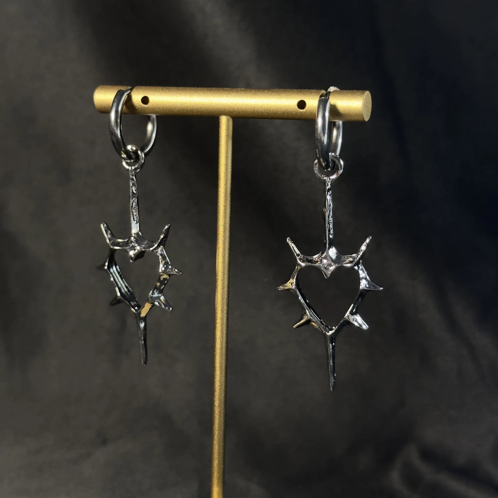 Thorn Heart Earrings
