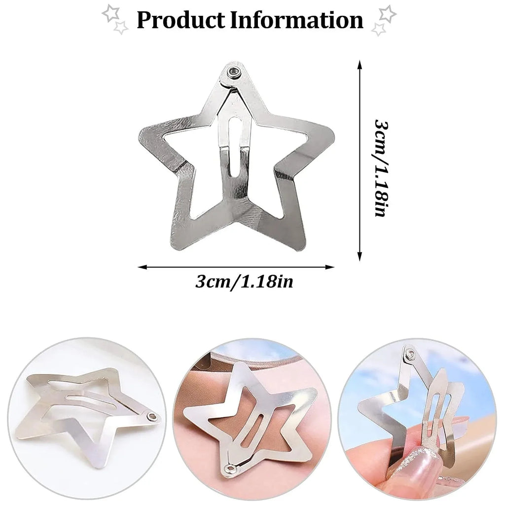 Star Hair Clips