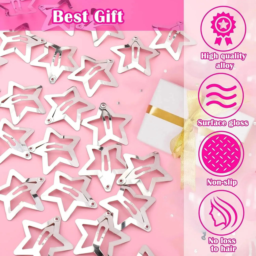 Star Hair Clips