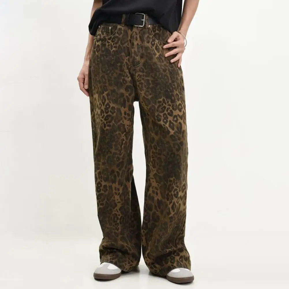 Vintage Leopard Jeans