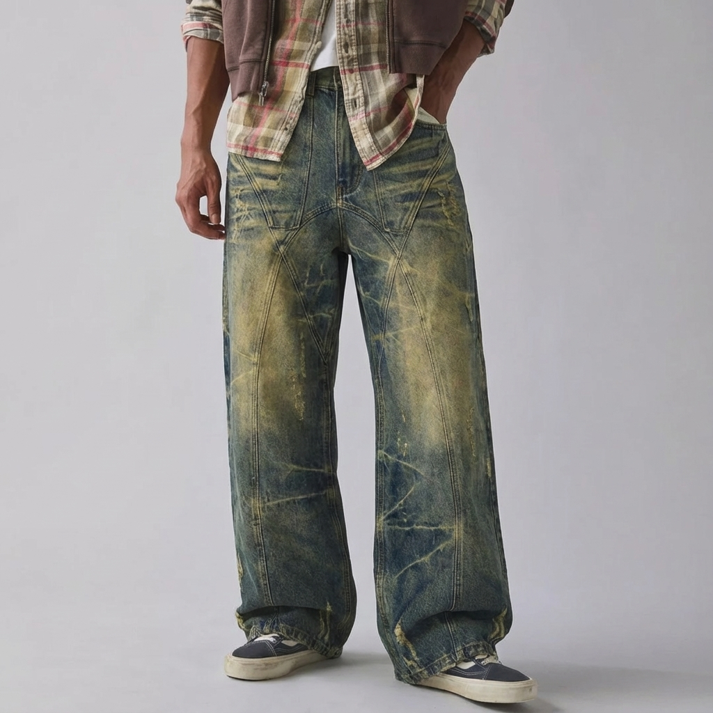 Vintage Washed Jeans