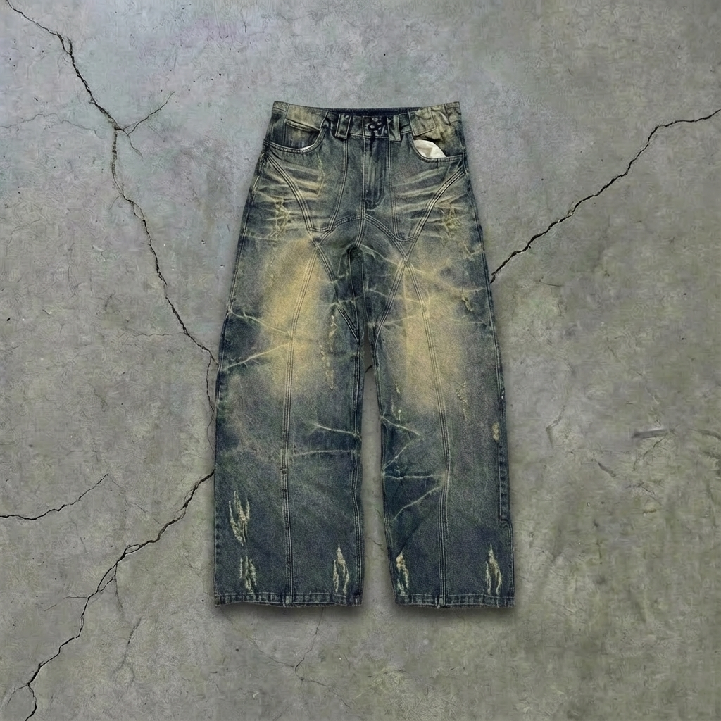 Vintage Washed Jeans