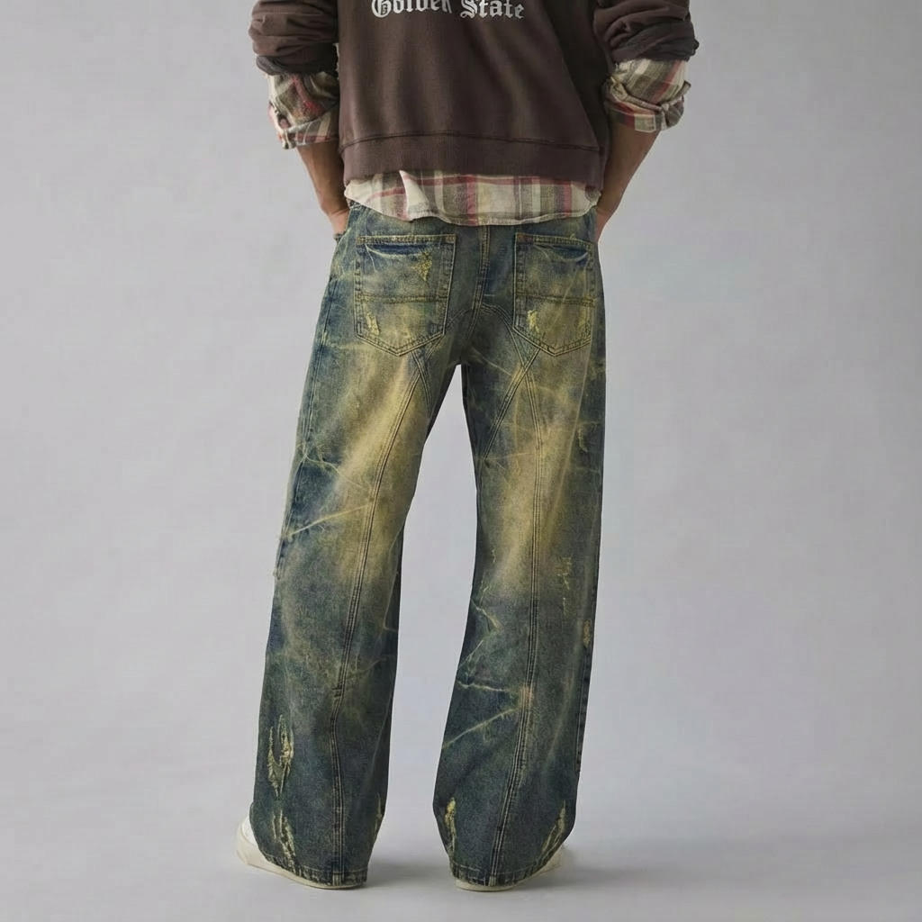 Vintage Washed Jeans